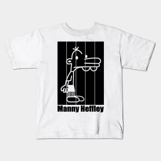 Manny Heffley is Standing Kids T-Shirt